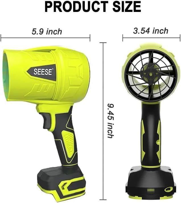 Seese Cordless Leaf Blower, Handheld Blower