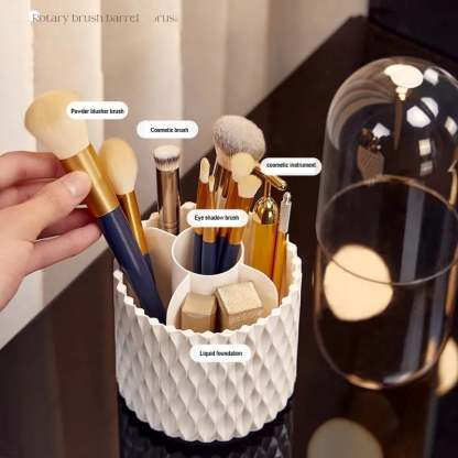 🔥Sleek 360 Spinning Makeup Brush Holder