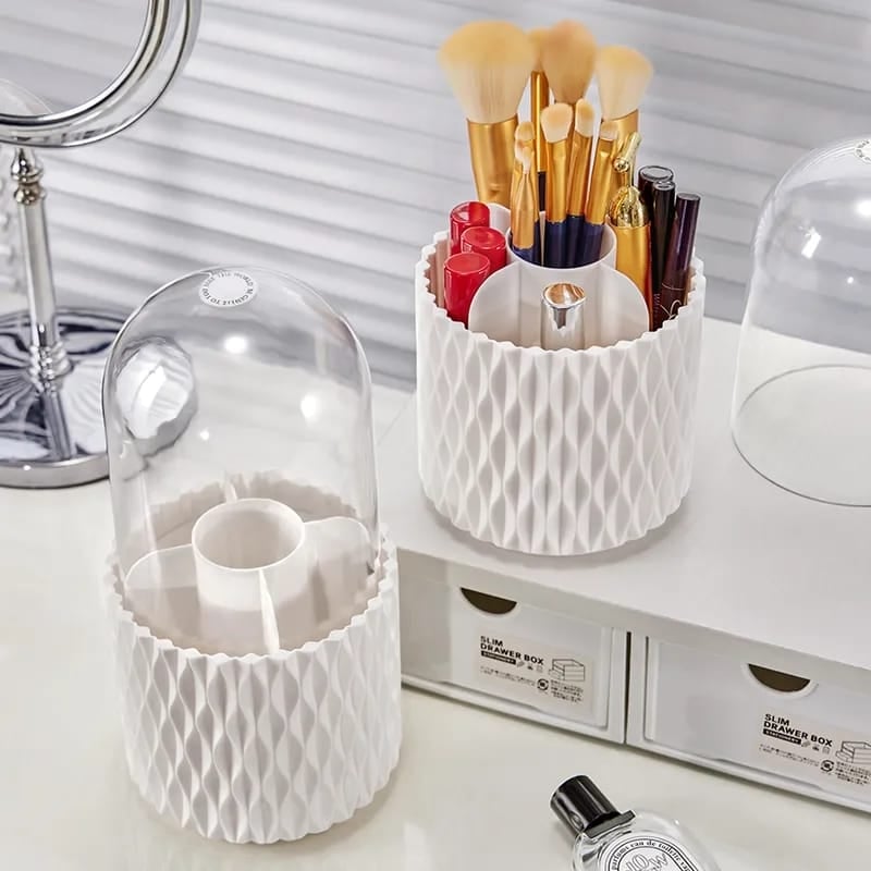 🔥Sleek 360 Spinning Makeup Brush Holder
