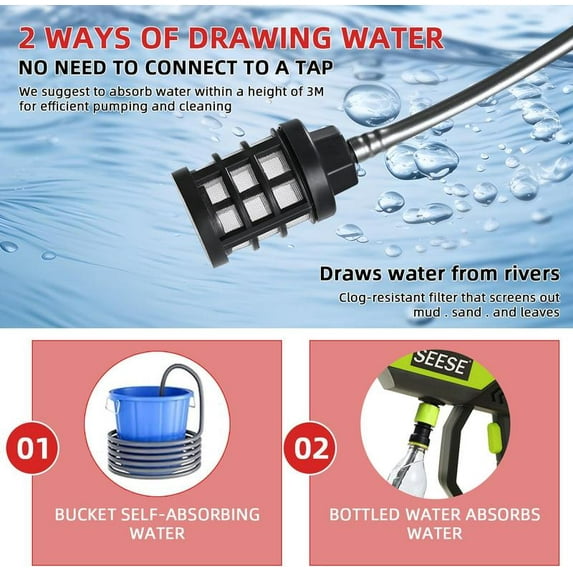 Cordless Pressure Washer and Single Port Charger Base