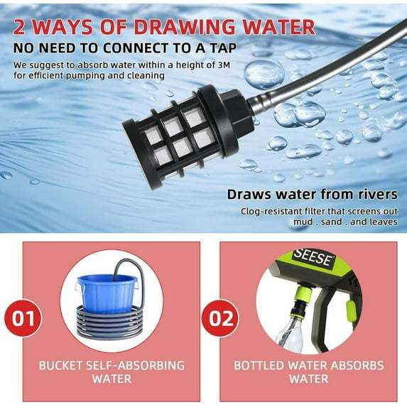 Cordless Pressure Washer and Single Port Charger Base