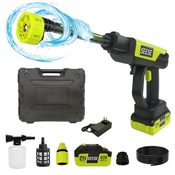 Cordless Pressure Washer and Single Port Charger Base