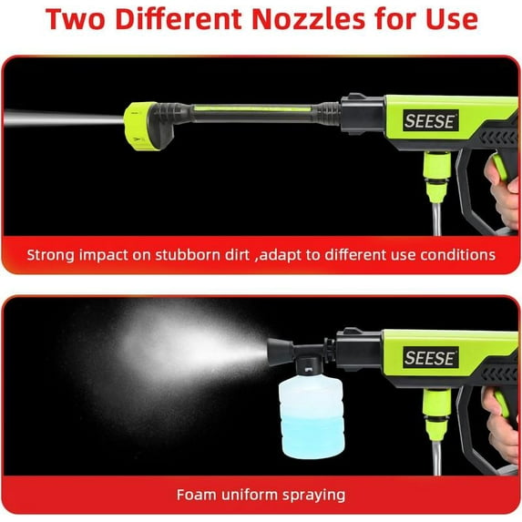 Cordless Pressure Washer and Single Port Charger Base