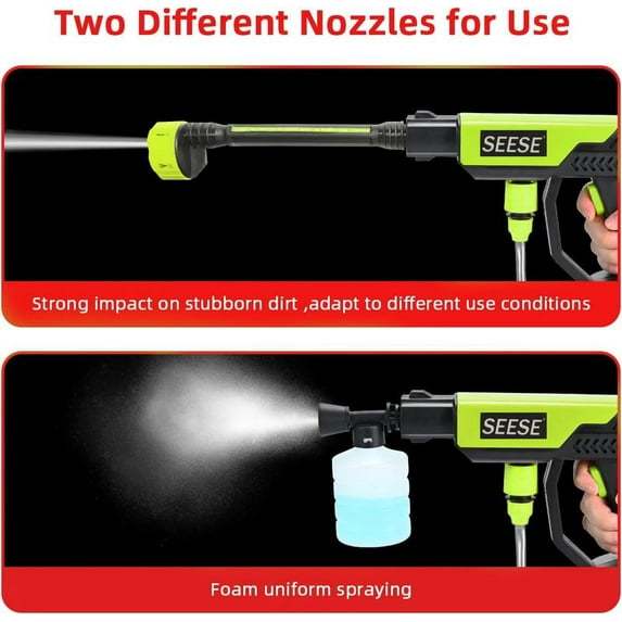 Cordless Pressure Washer and Single Port Charger Base