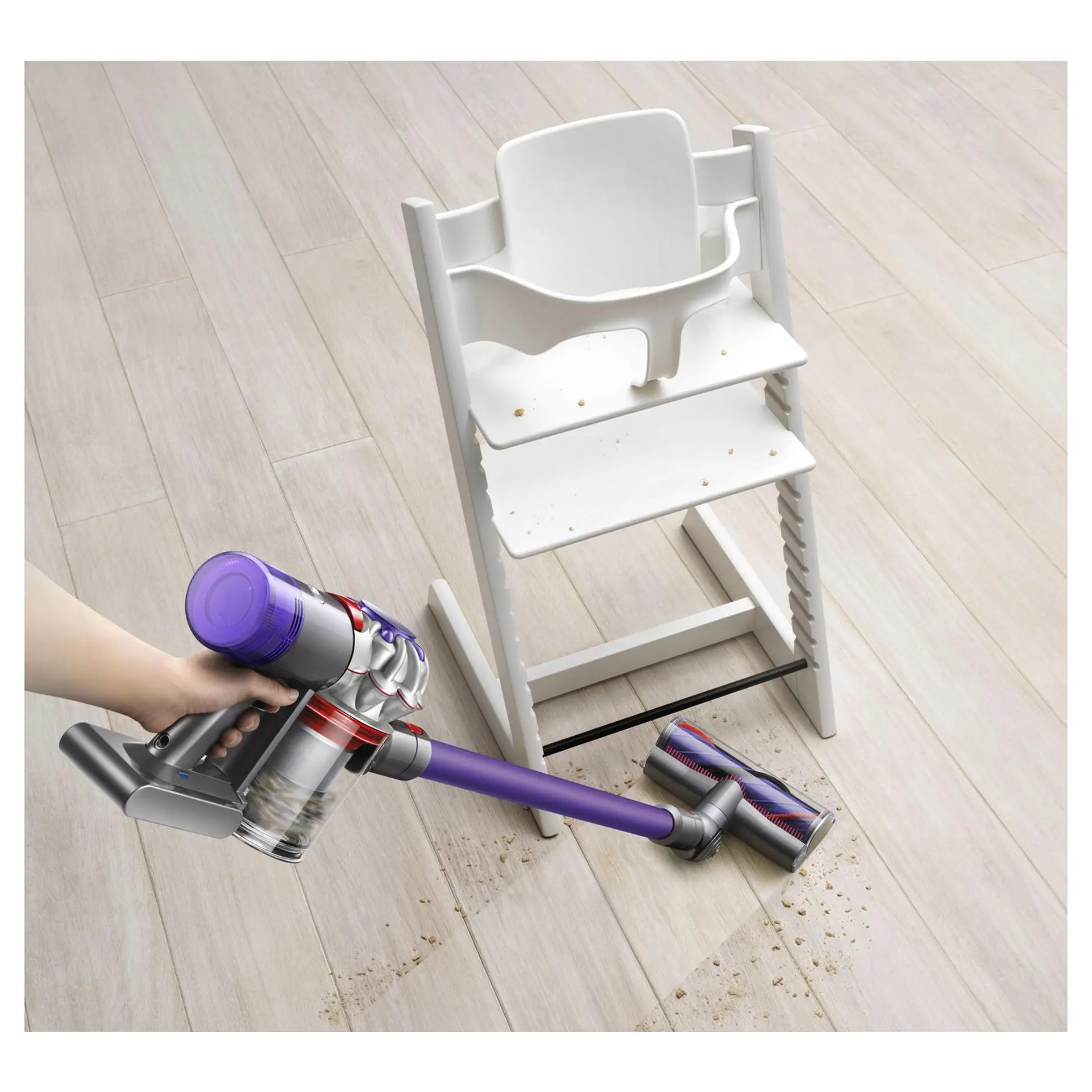 Dyson V8 Extra De-tangle Cordless Vacuum with 8 Tools