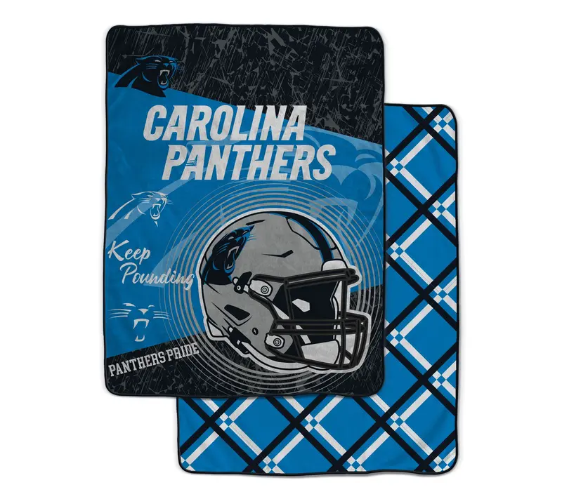 NFL Officially Licensed 60"x80" Fleece & Sherpa Back Throw
