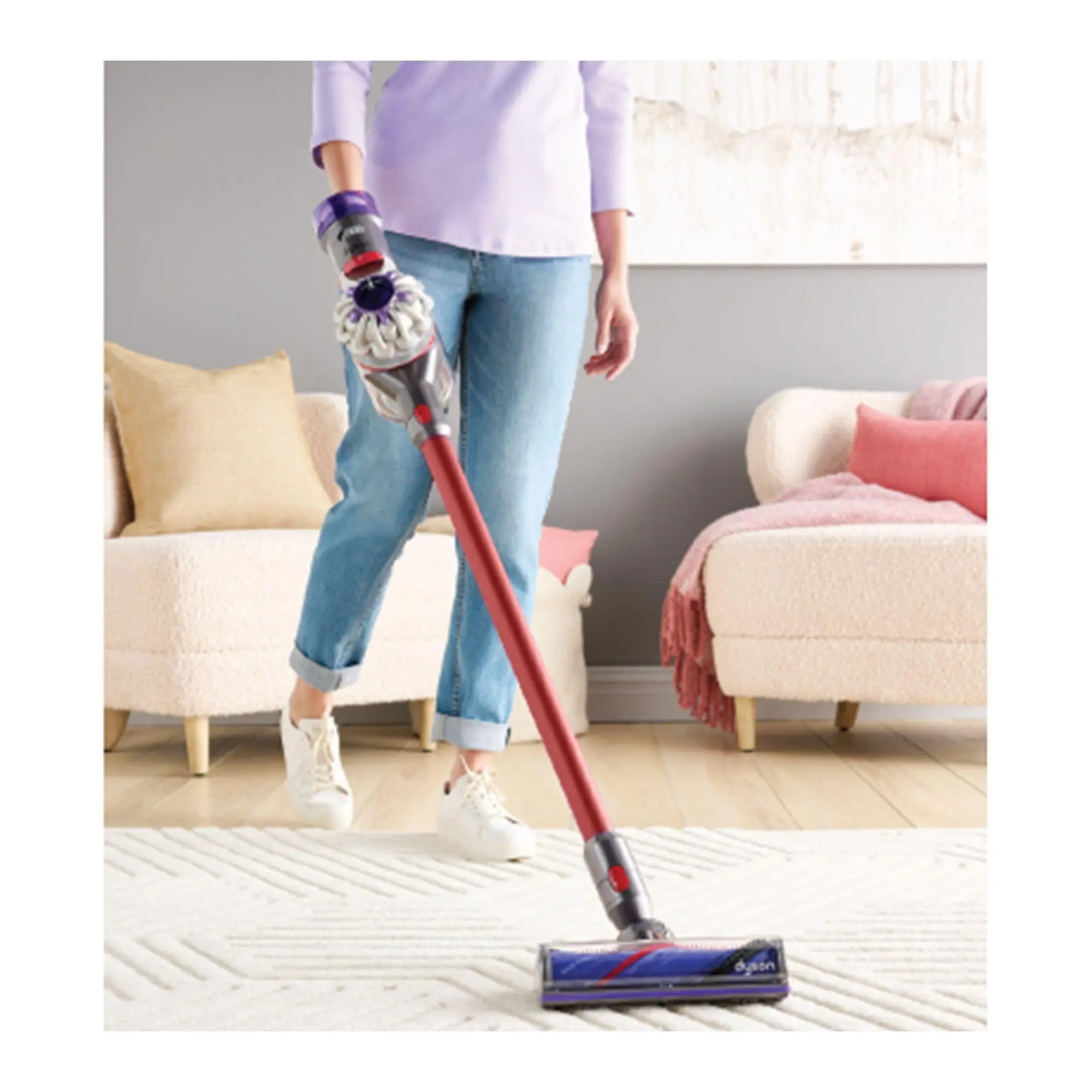 Dyson V8 Extra De-tangle Cordless Vacuum with 8 Tools