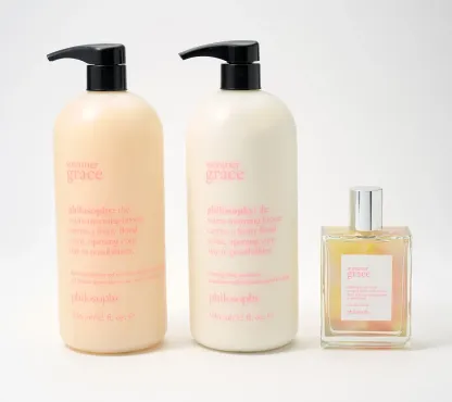philosophy summer fine fragrance supersize 3pc layering set