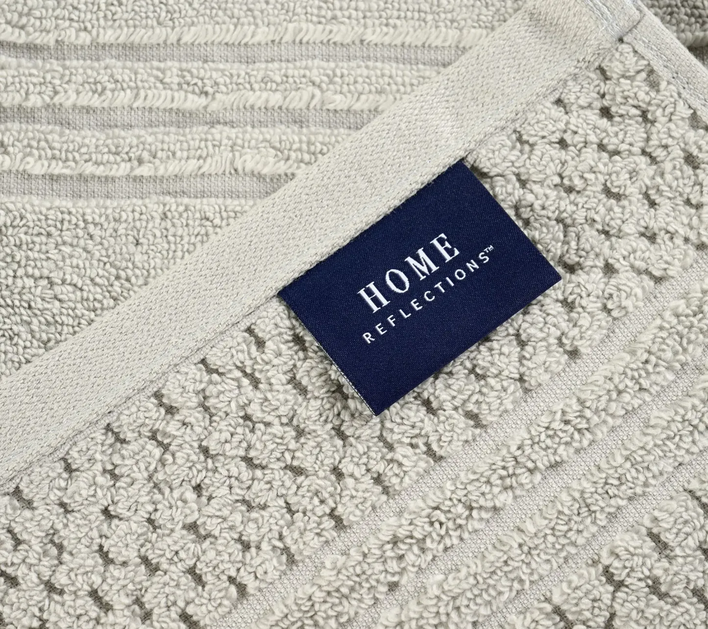 Home Reflections 100% Cotton Solid & Texture 12-pc Towel Set