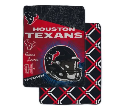NFL Officially Licensed 60"x80" Fleece & Sherpa Back Throw