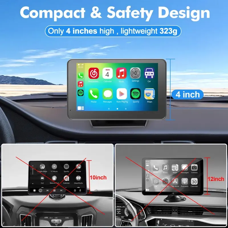 Wireless CarPlay Adapter – Portable Android & iPhone In-Car Entertainment