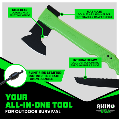 Multi-Tool Camping Hatchet