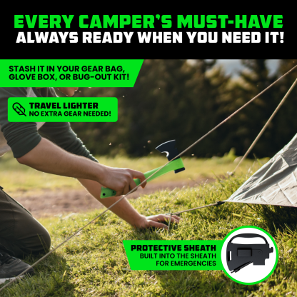 Multi-Tool Camping Hatchet