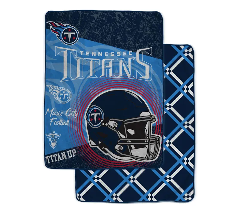 NFL Officially Licensed 60"x80" Fleece & Sherpa Back Throw