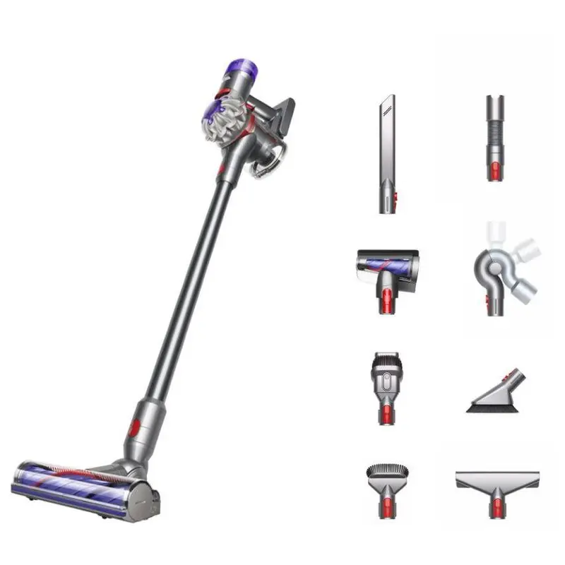 Dyson V8 Extra De-tangle Cordless Vacuum with 8 Tools