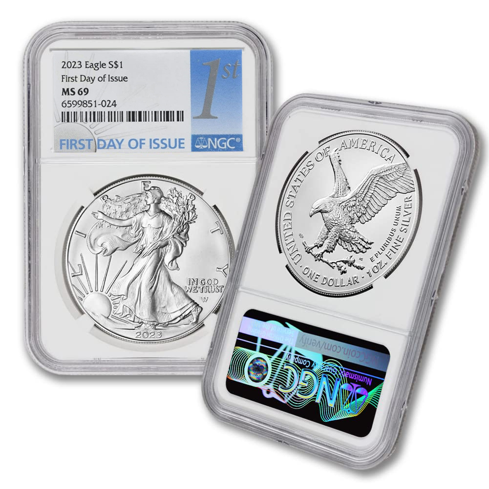 2023 AMERICAN EAGLE ONE OUNCE 99.9% SILVER PROOF COIN