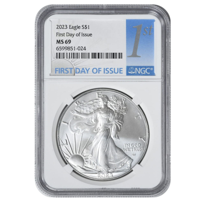 2023 AMERICAN EAGLE ONE OUNCE 99.9% SILVER PROOF COIN