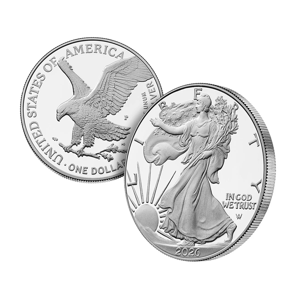 2022 TO 2026 AMERICAN EAGLE ONE OUNCE 99.9% SILVER PROOF COINS