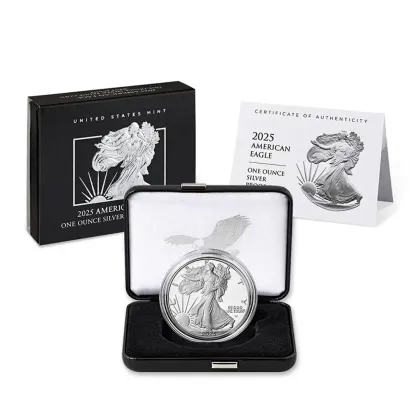 LAST DAY DISCOUNT 2022～2025 AMERICAN EAGLE 1 OZ 99.9% FINE SILVER COINS (W)