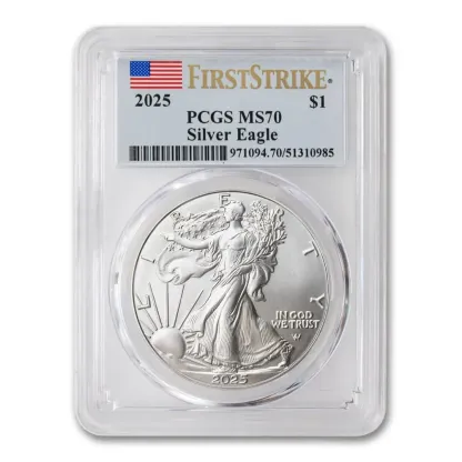 LAST DAY DISCOUNT 2022～2025 AMERICAN EAGLE 1 OZ 99.9% FINE SILVER COINS (W)