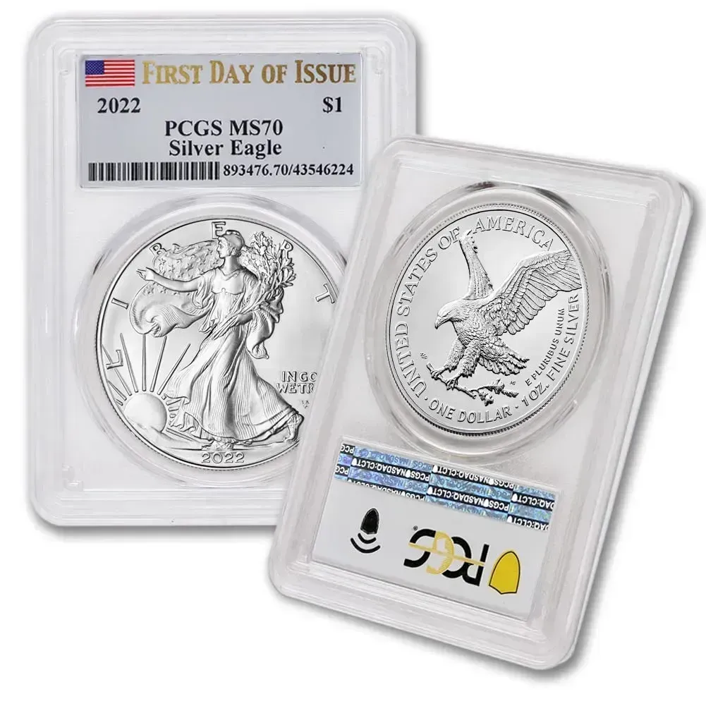 SPECIAL OFFERS 2022～2025 AMERICAN EAGLE 1 OZ 99.9% FINE SILVER COINS (W)