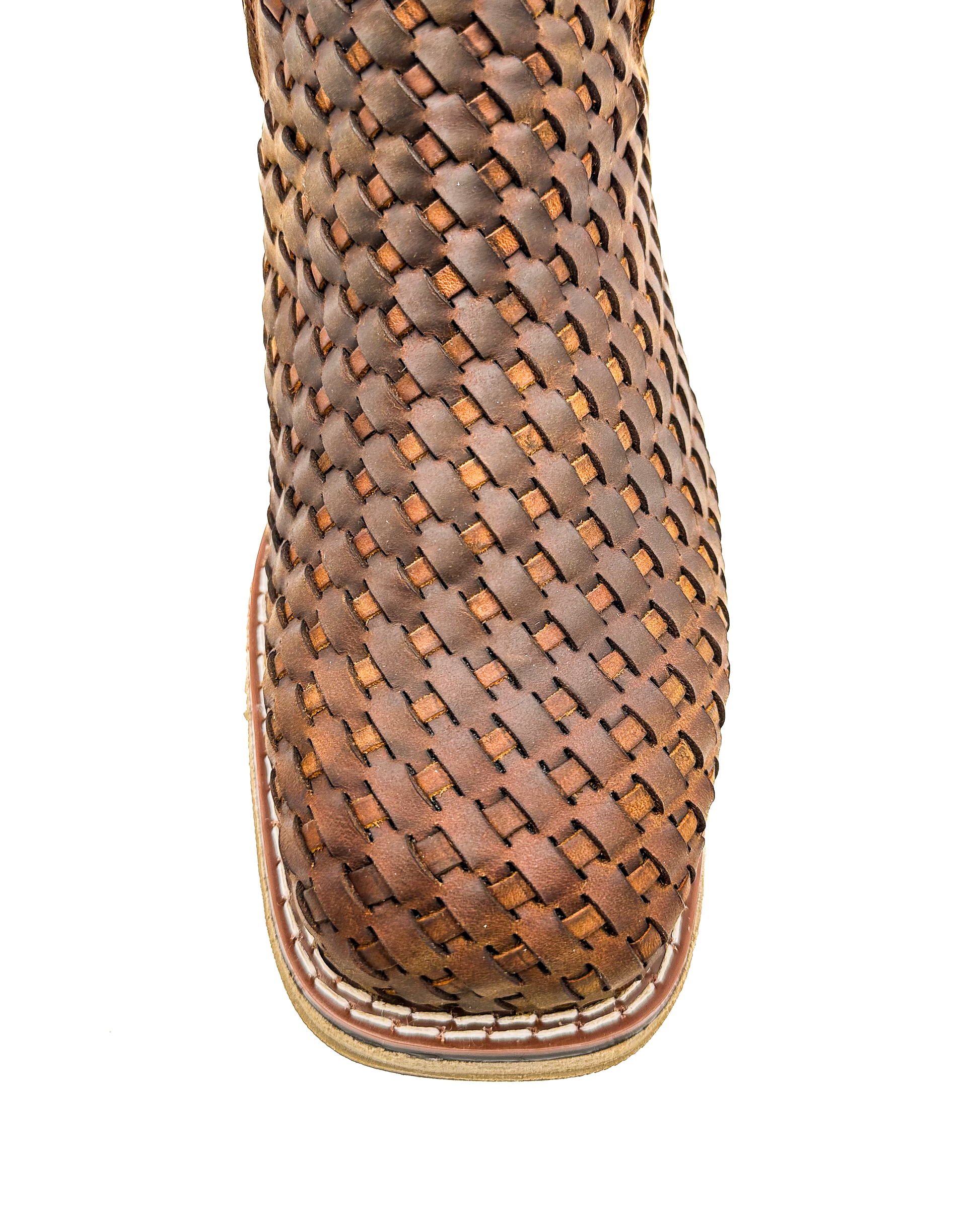 Whiskey Knitted Rubber Sole Ankle Boots