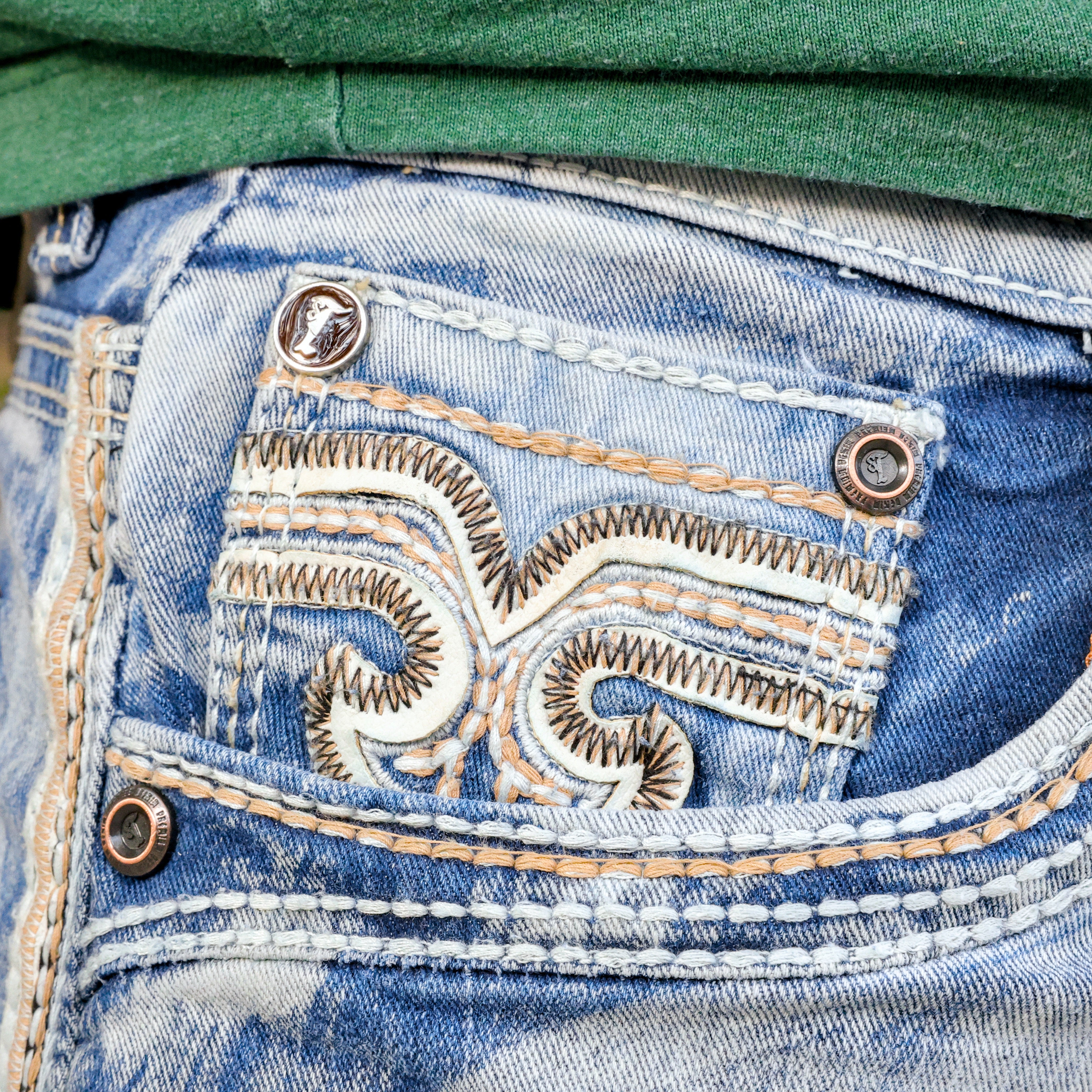 Men’s Straight Fit Blue Jean-044A