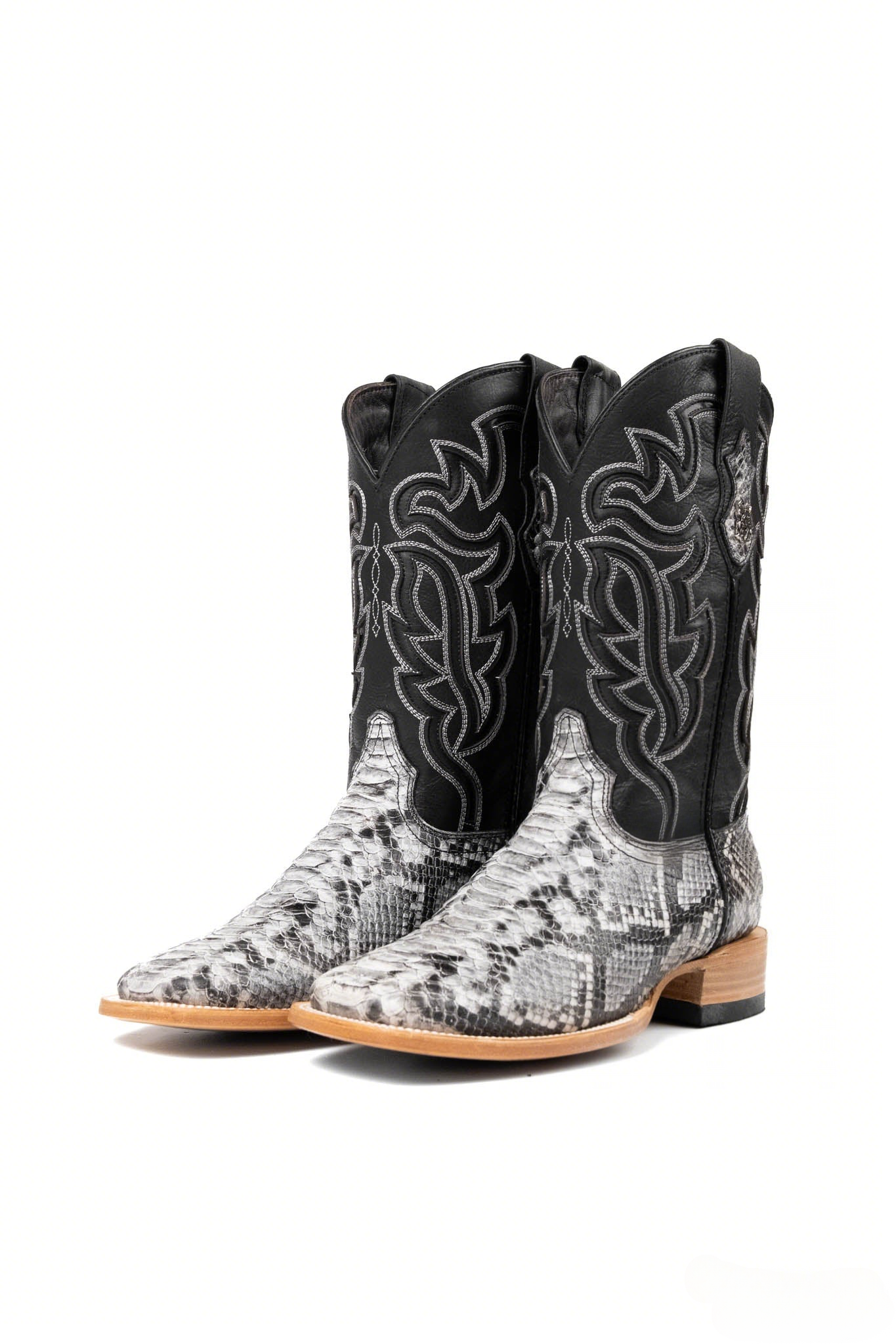 Bruce Python Square Toe Cowboy Boot