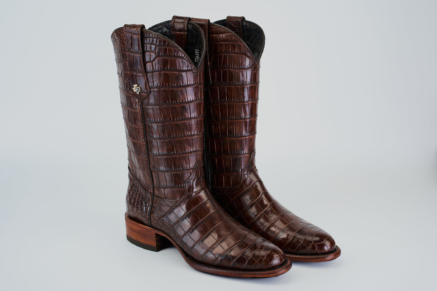  Full Alligator Round Toe Boot