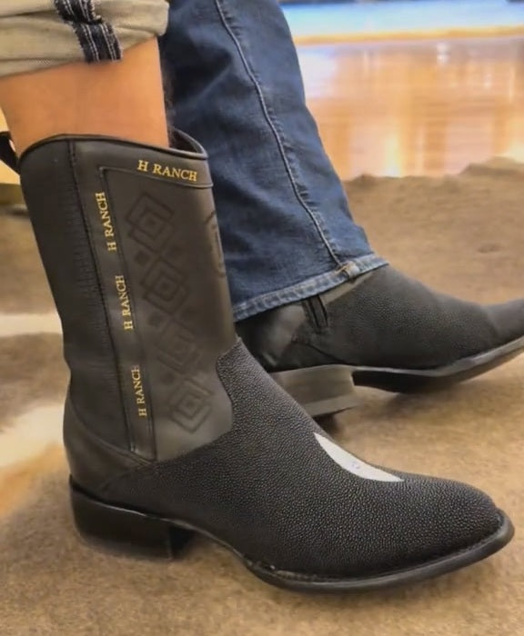 Vintage Ranch Cowboy Boots