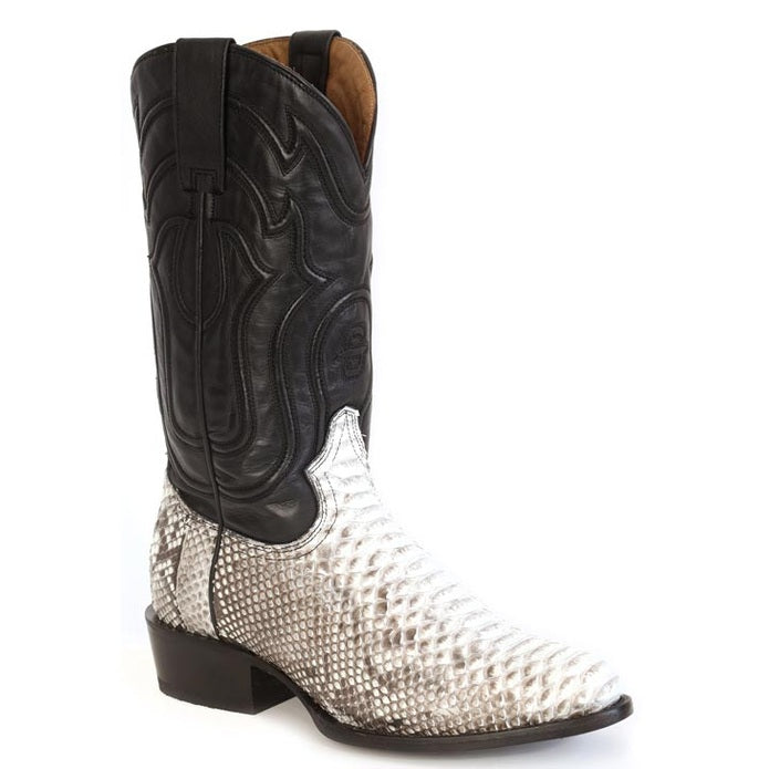 Men's Natural Python Handcrafted Boots