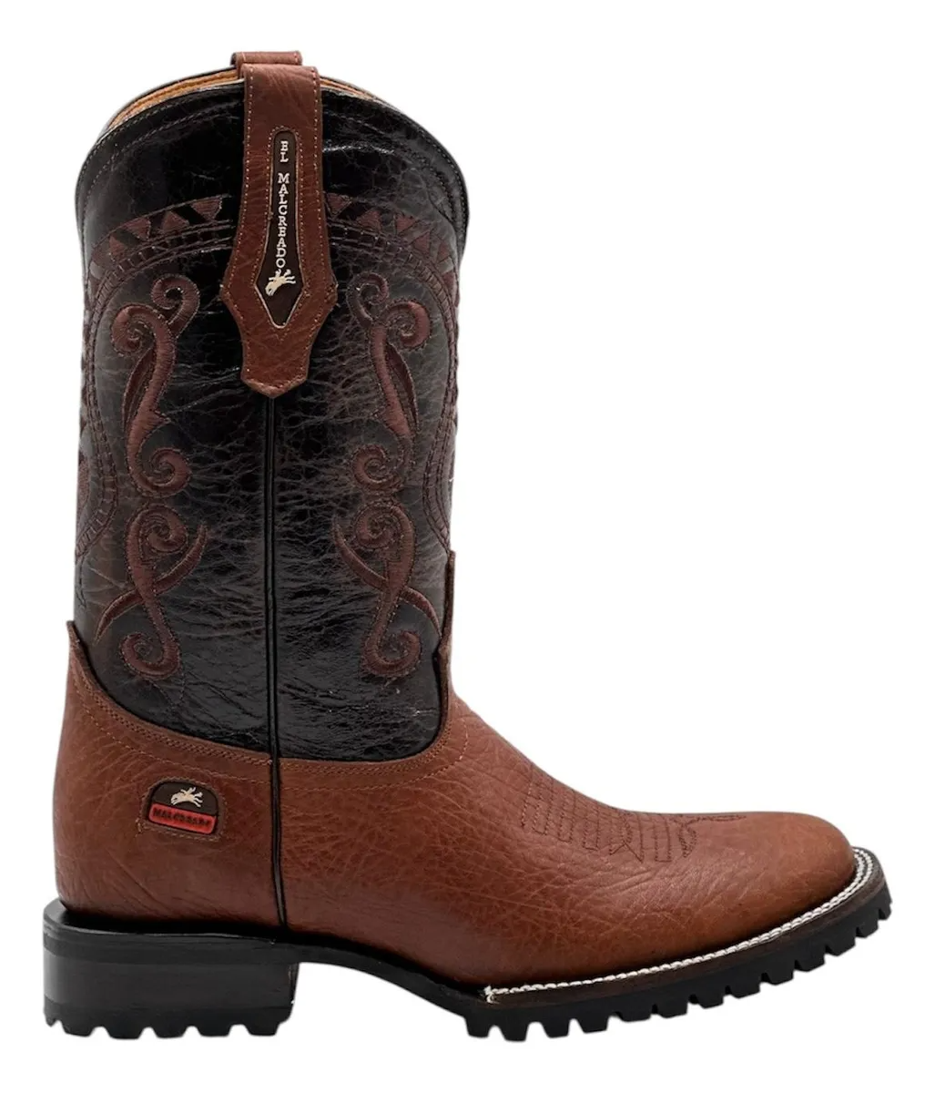 Italian Hand-Embroidered Western Ranch Boots