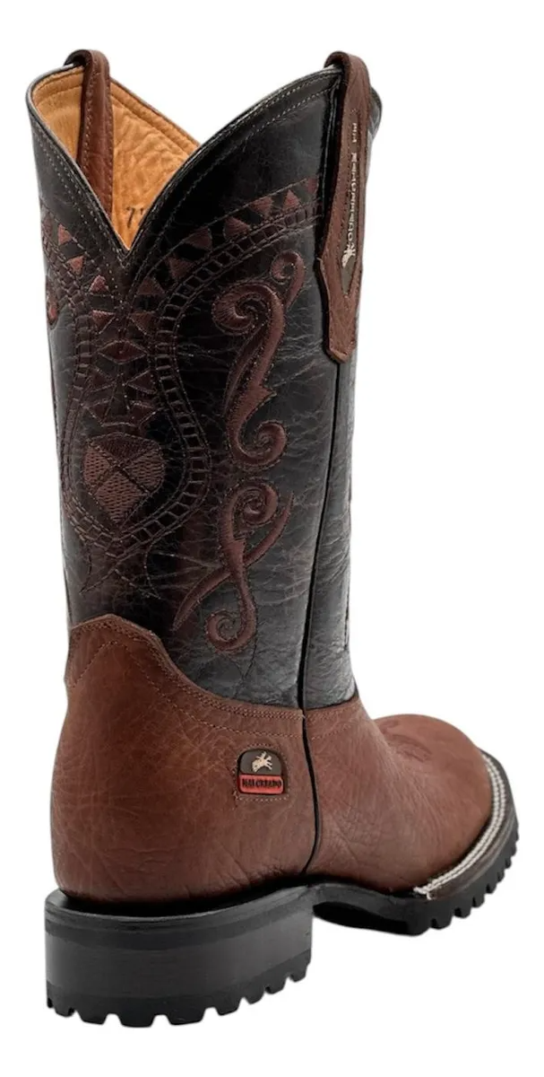 Italian Hand-Embroidered Western Ranch Boots