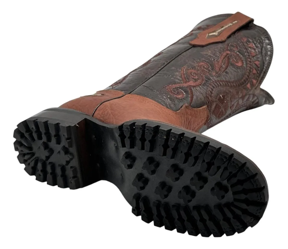 Italian Hand-Embroidered Western Ranch Boots