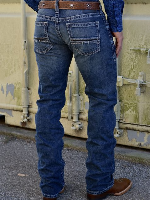 Attrendy Men’s Rocker Stretch Straight Jeans