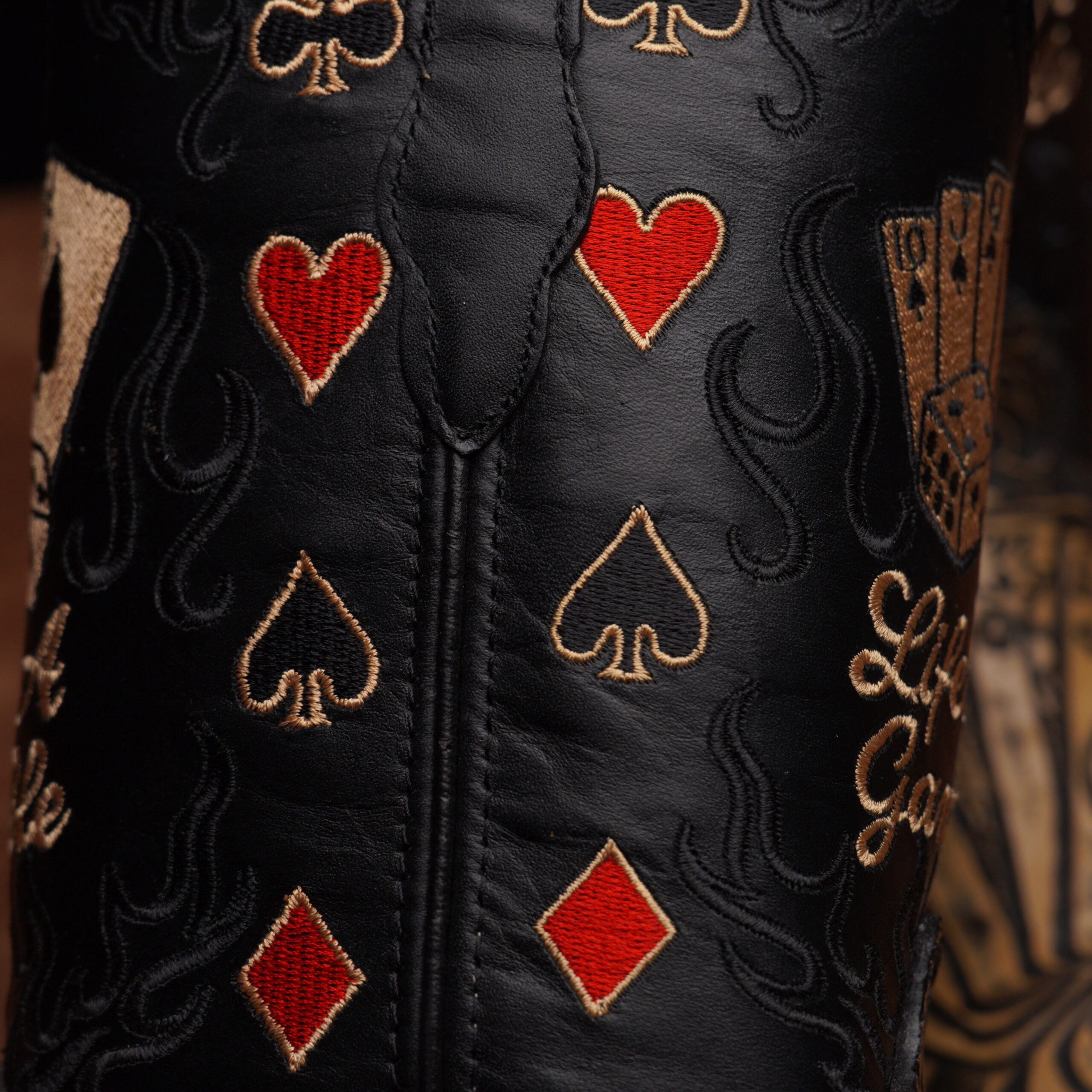 Infinite Wager Premium Embroidered Boots