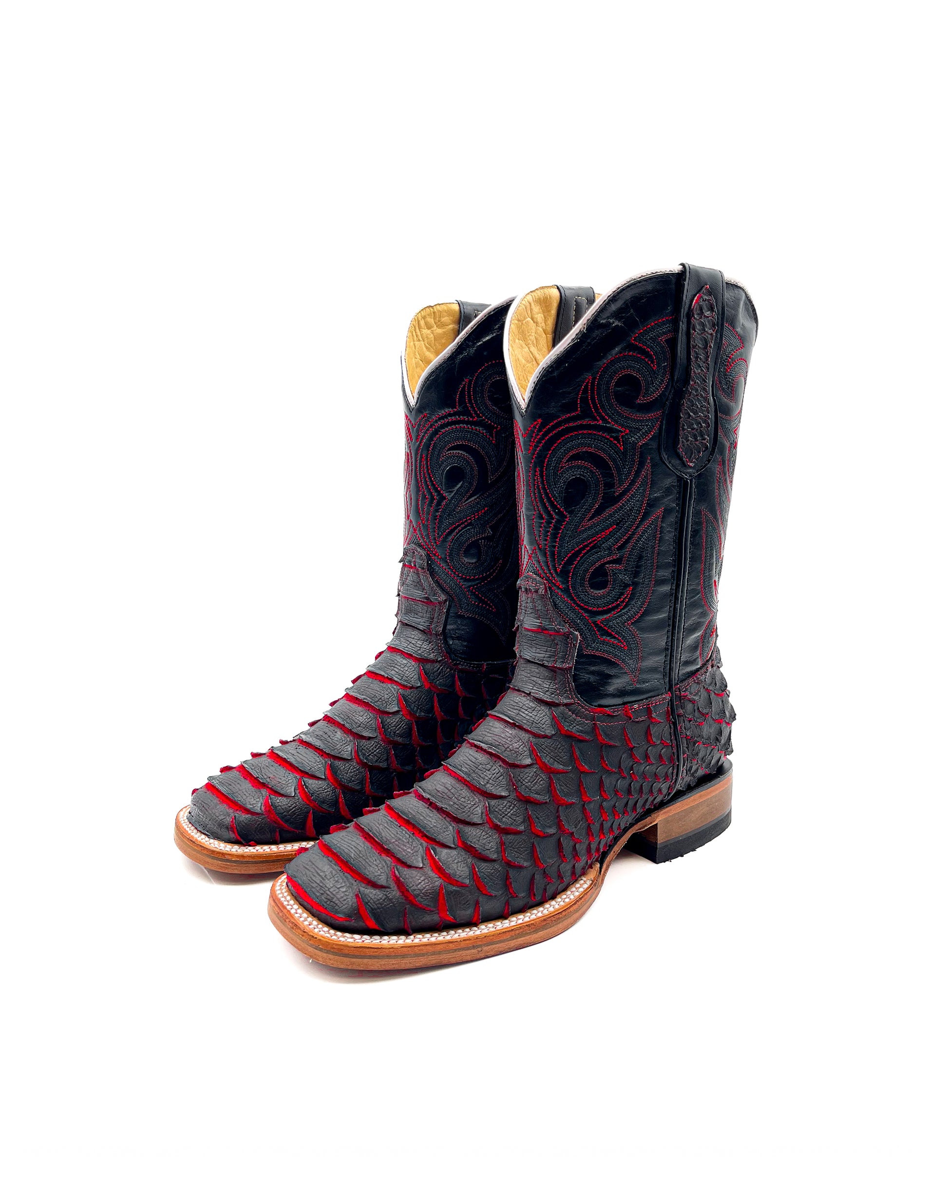 Red Python Cowboy Boot