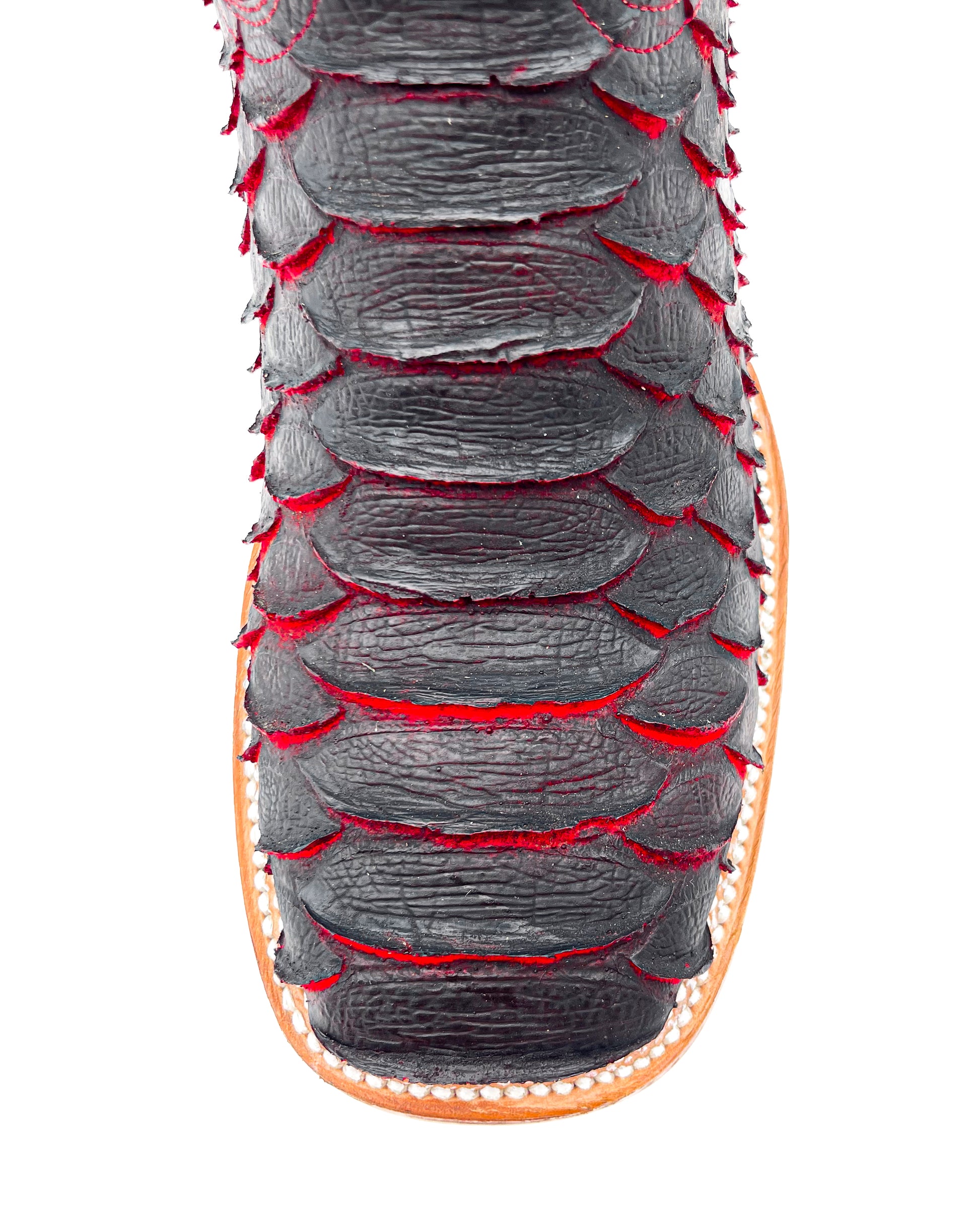 Red Python Cowboy Boot