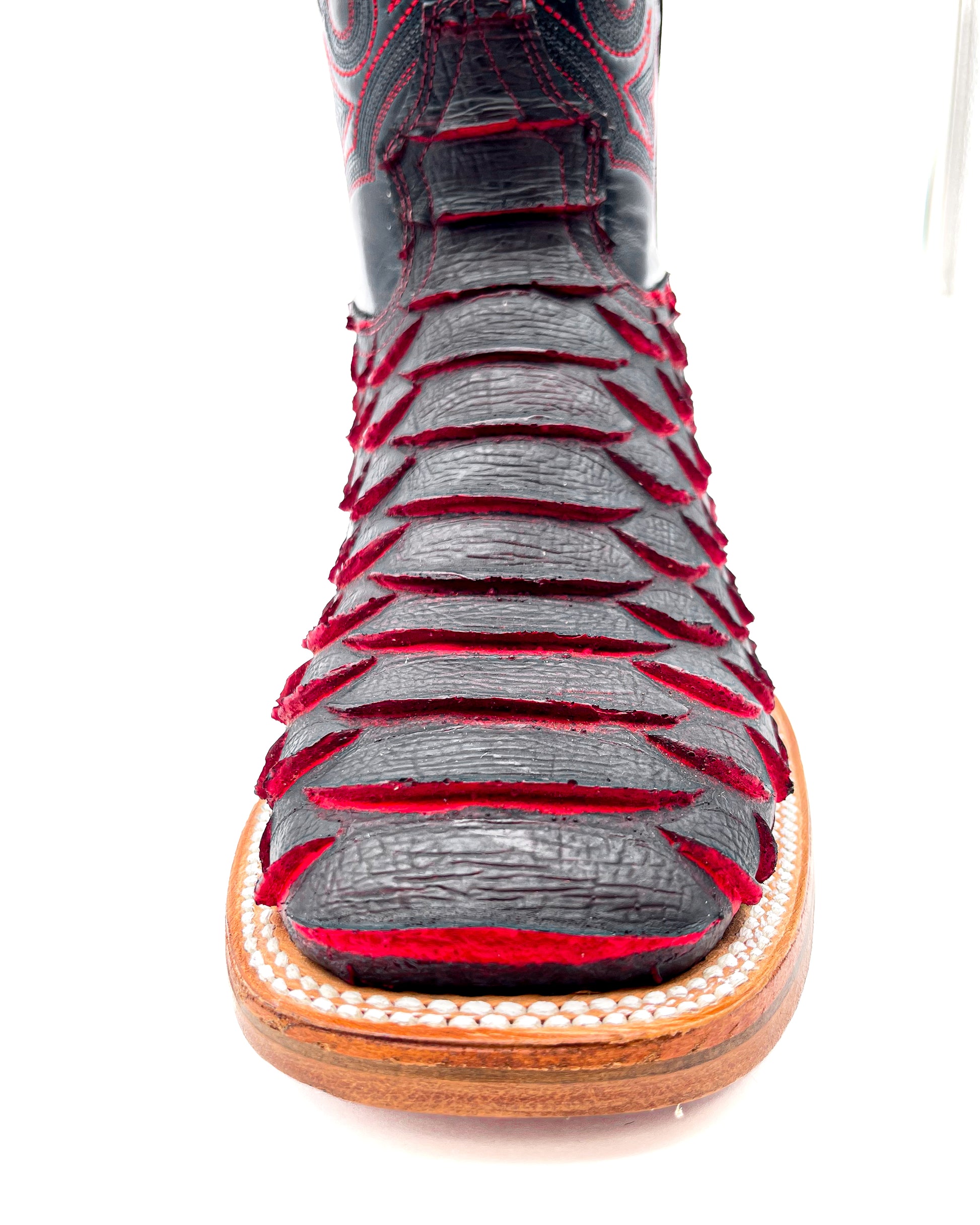 Red Python Cowboy Boot