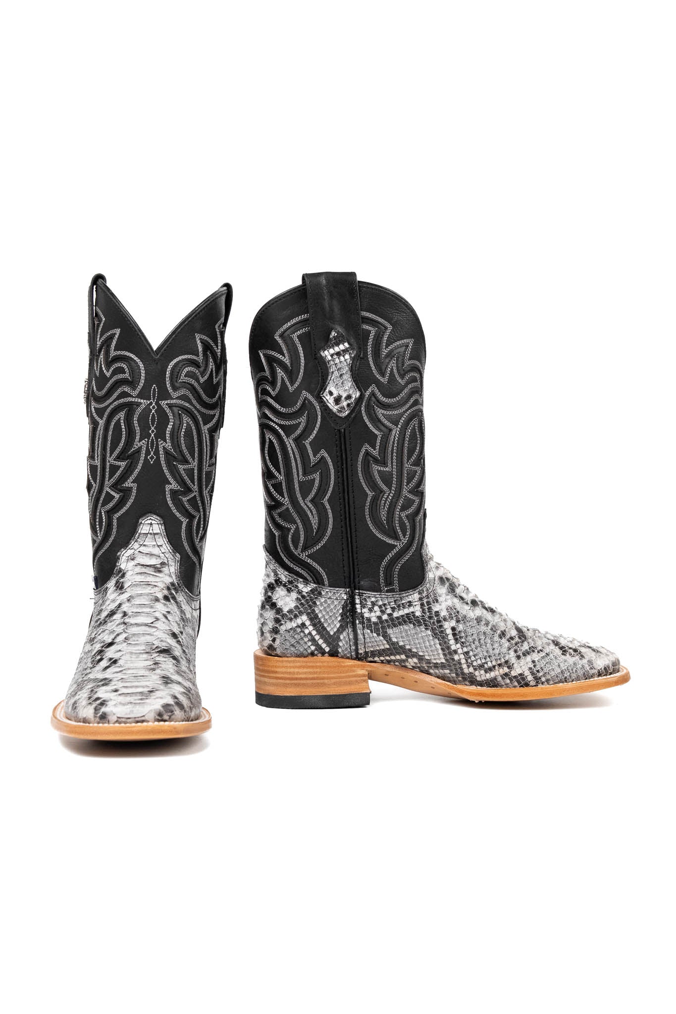 Bruce Python Square Toe Cowboy Boot