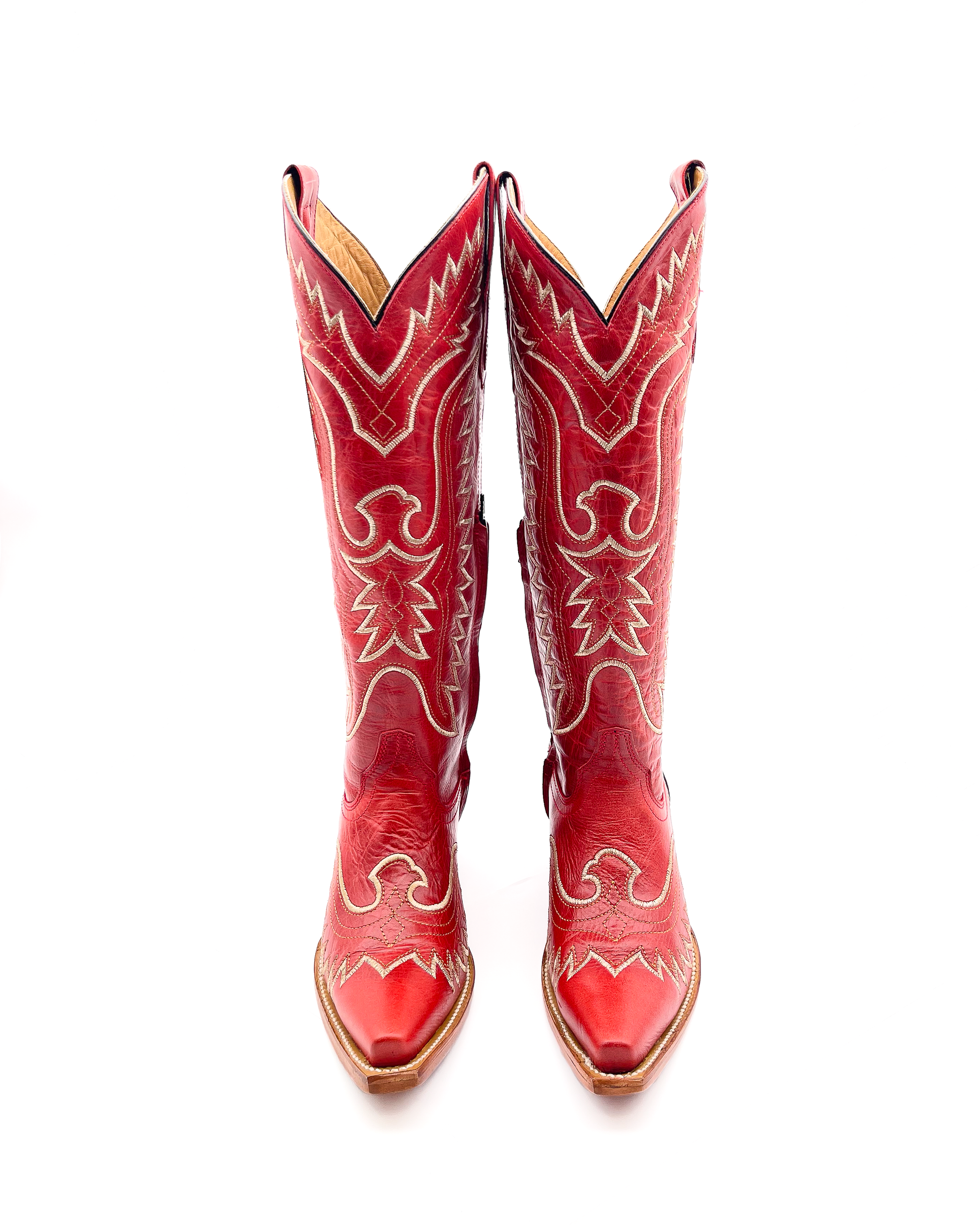 Women's Tall Red Cowboy Boot