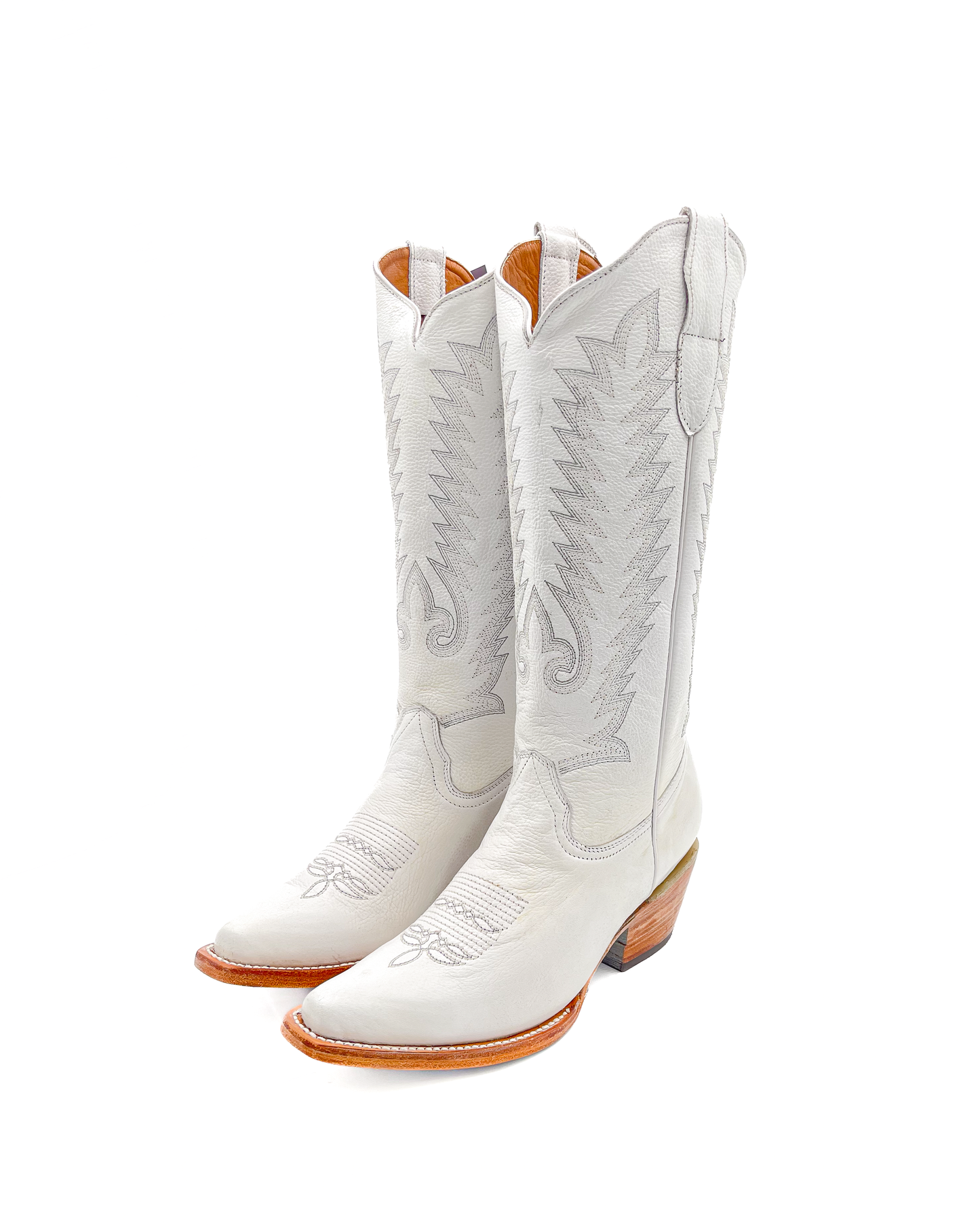 Cowgirl Boot Tall White