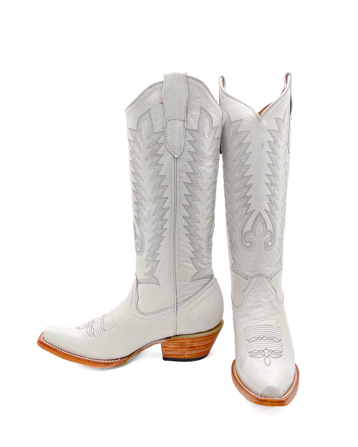 Cowgirl Boot Tall White