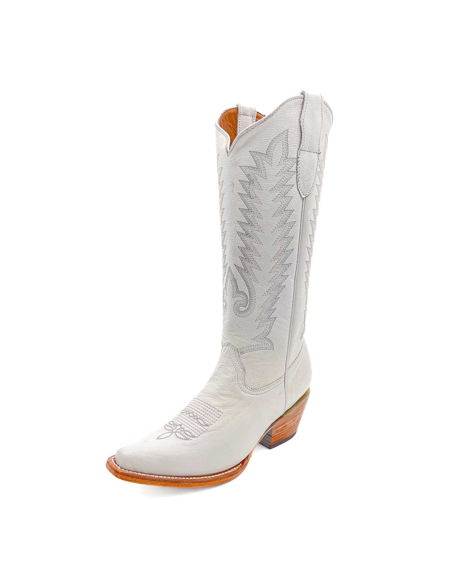 Cowgirl Boot Tall White