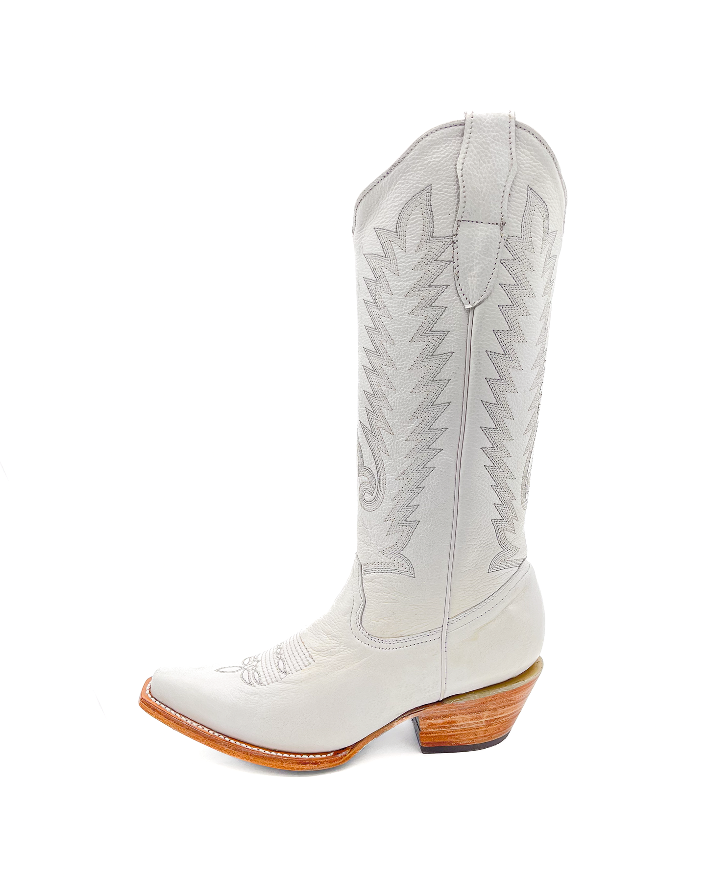 Cowgirl Boot Tall White