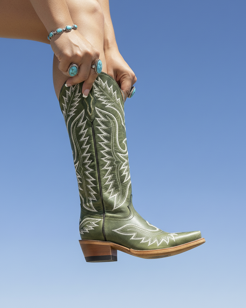 Tall Snip Toe Cowgirl Boot 