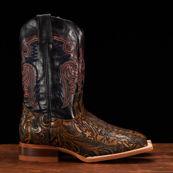 Handcrafted Leather Safari Cowboy Boots