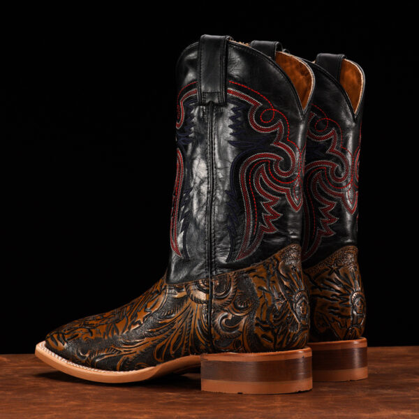 Handcrafted Leather Safari Cowboy Boots