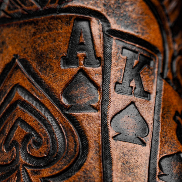 Western Gambler Leather Cowboy Boots