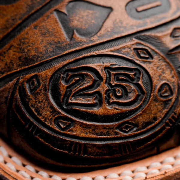 Western Gambler Leather Cowboy Boots